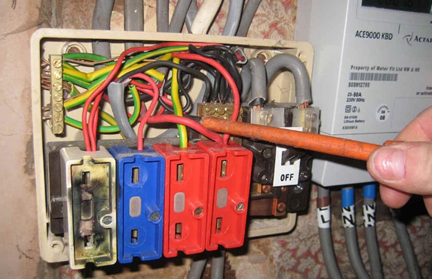 Electrical rewiring